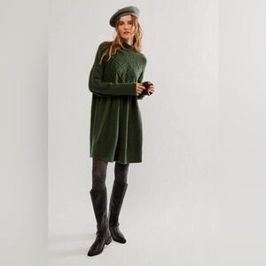 Free People Jaci Sweater in Green